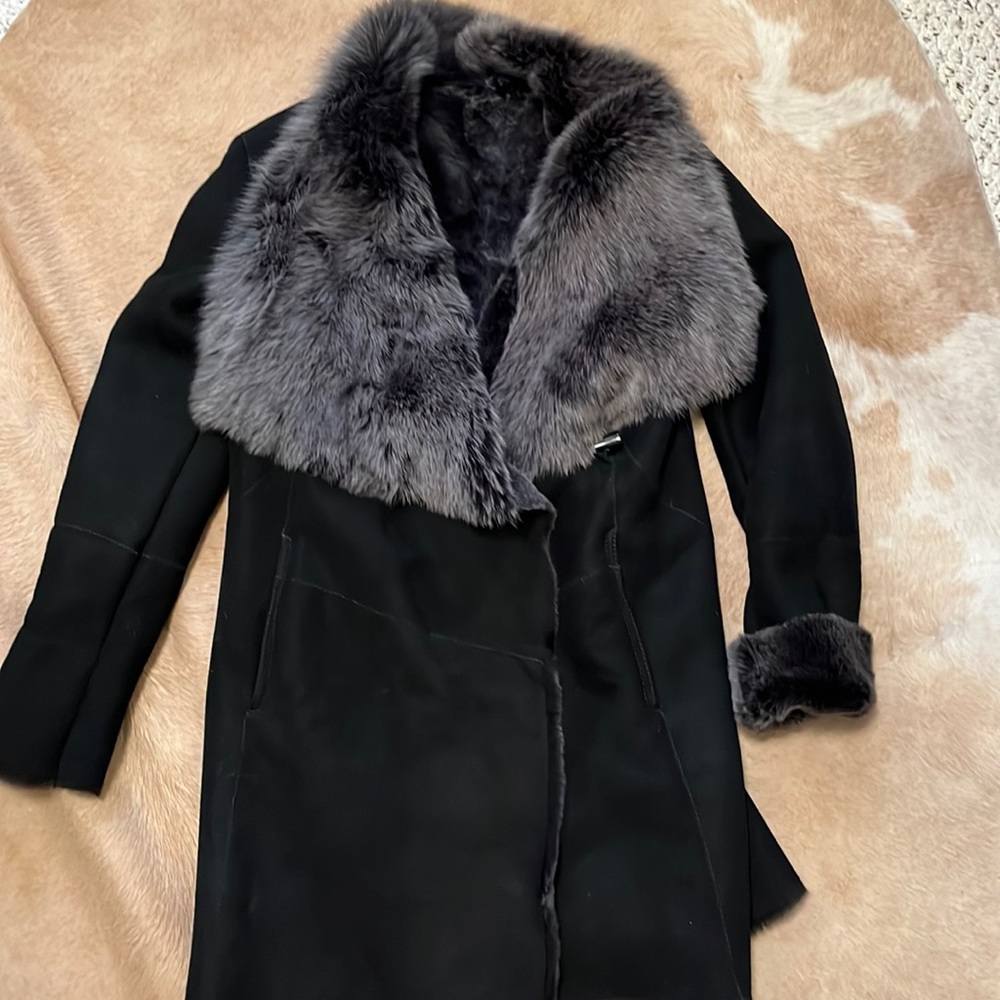 HiSO Toscana Sheepskin Coat Size 6